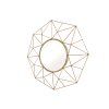 Moderní nástěnné zrcadlo Diamond 90cm mosaz