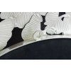 Designové nástěnné zrcadlo Ginkgo 95cm stříbrno-zlaté