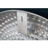 Designové kulaté zrcadlo Orient 60cm stříbrné