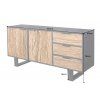Masivní příborník Barracuda 150cm mango teak