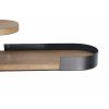 Industriální nástěnné police Pure Nature 60cm 40cm set dvou