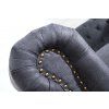 Detail prošívaného čalounění Chesterfield Antik Look
