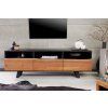 Designový TV stolek Arte 140cm černý/akácie