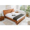 Designová postel Cobra 180x200cm přírodní mango