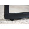 Konferenční stolky Elegance 45 cm dub a černý kov