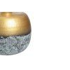Designová kovová váza Abstract Orient 35cm zlatá