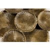 Designový tác Abstract Leaf 45cm zlatý