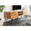 Masivní televizní stolek Living Edge 160cm divoký dub