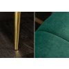 Detail smaragdového čalounění pohovky Classy