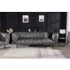 Designová sedačka Classy 225 cm šedá
