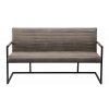 Stylová retro lavice Imperial 160cm taupe