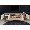Designový TV stolek Circle Deco 200cm mango bílé