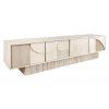 Designový TV stolek Circle Deco 200cm mango bílé