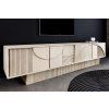 Designový TV stolek Circle Deco 200cm mango bílé