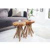 Příruční stolek Root 45 cm masivní teak
