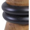 Příruční stolek Cone 45 cm ručně zpracovaný masiv moderní design
