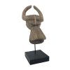 Stylová socha vikinga ze dřeva Albasia