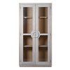 Elegantní prosklená knihovna Trellis 200 cm
