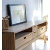 Masivní TV stolek Scandi 140 cm minimalistický design