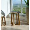 Příruční stolek Scandi 55 cm přírodní masiv nadčasový design