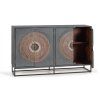 Designová komoda Wood Mandala 150cm - masiv