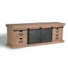 Designový TV stolek Industrial Gin 170 cm s kovovými prvky