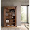 Masivní dřevěná knihovna Triston 222cm