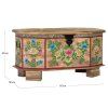 96592 6 orientalni drevena truhla bella 95cm rucne malovana
