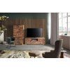 Elegantní TV stolek Catalina s přírodním vzhledem