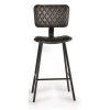 Designová barová židle Nola 112cm- kožená