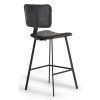 Designová barová židle Nola 112cm- kožená