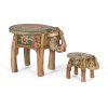 Designový set stolků Elephants orientální mango