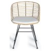 Designová stolička Solana 80cm- ratan