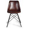 Kožená židle Arabella 83cm - industriální