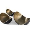 Set 3 dekorativních misek Annette 28cm - industriální