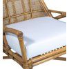 Designové přírodní křeslo Yucatan ratanový styl