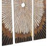 Štýlový drevený panel Togo S/3 – 105×3×140cm