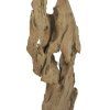 Štýlová drevená socha Nori teak 104 cm