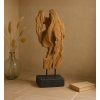 Štýlová drevená socha Nori teak 104 cm