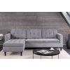 Elegantní rohová pohovka Ismonia 220 cm s čistým designem