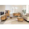 Moderní TV stolek Luminia 200 cm v dekoru dub