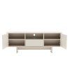 TV stolek Salon White 150 cm s úložným prostorem