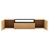 Minimalistický TV stolek Syrakus 160 cm s úložným prostorem