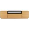 Skandinávský TV stolek Syrakus Natural Black 160 cm