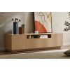 Designový TV stolek Syrakus 160 cm Natural Greige