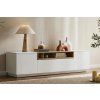 Stylový TV stolek Syrakus 160 cm White Natural