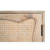 Detail ručně zpracovaného TV stolku Boho mango