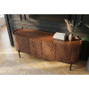 Moderní TV stolek Giovane mango dřevo 160 cm